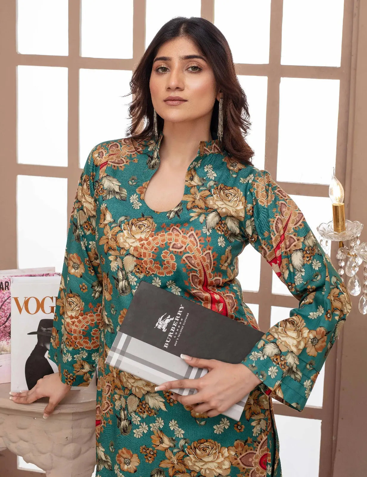 ASHYANA Vol 37 | Printed Linen Co ord 2pc Pakistani Readymade Womenswear  | ARR01 (3 Colours) Ashyana