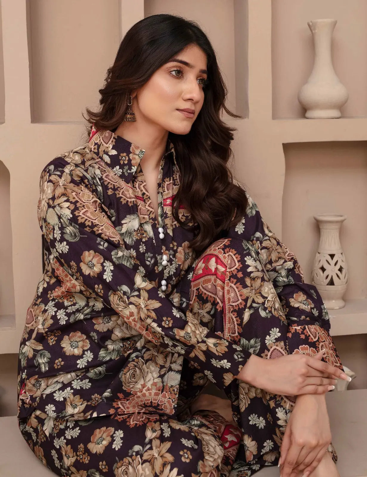 ASHYANA Vol 37 | Printed Linen Co ord 2pc Pakistani Readymade Womenswear  | ARR01 (3 Colours) Ashyana