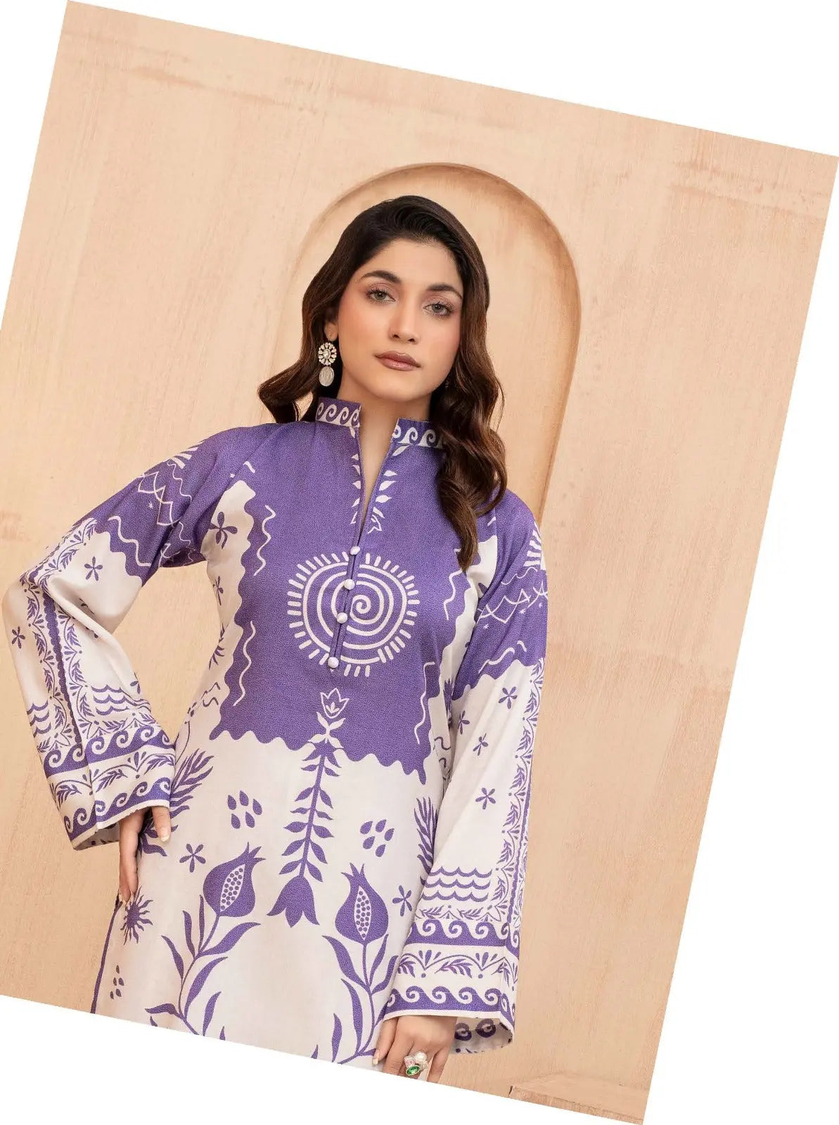 ASHYANA Vol 38 | Printed Dhanak Co ord 2pc Pakistani Readymade Womenswear  | ARS01 (3 Designs) Ashyana
