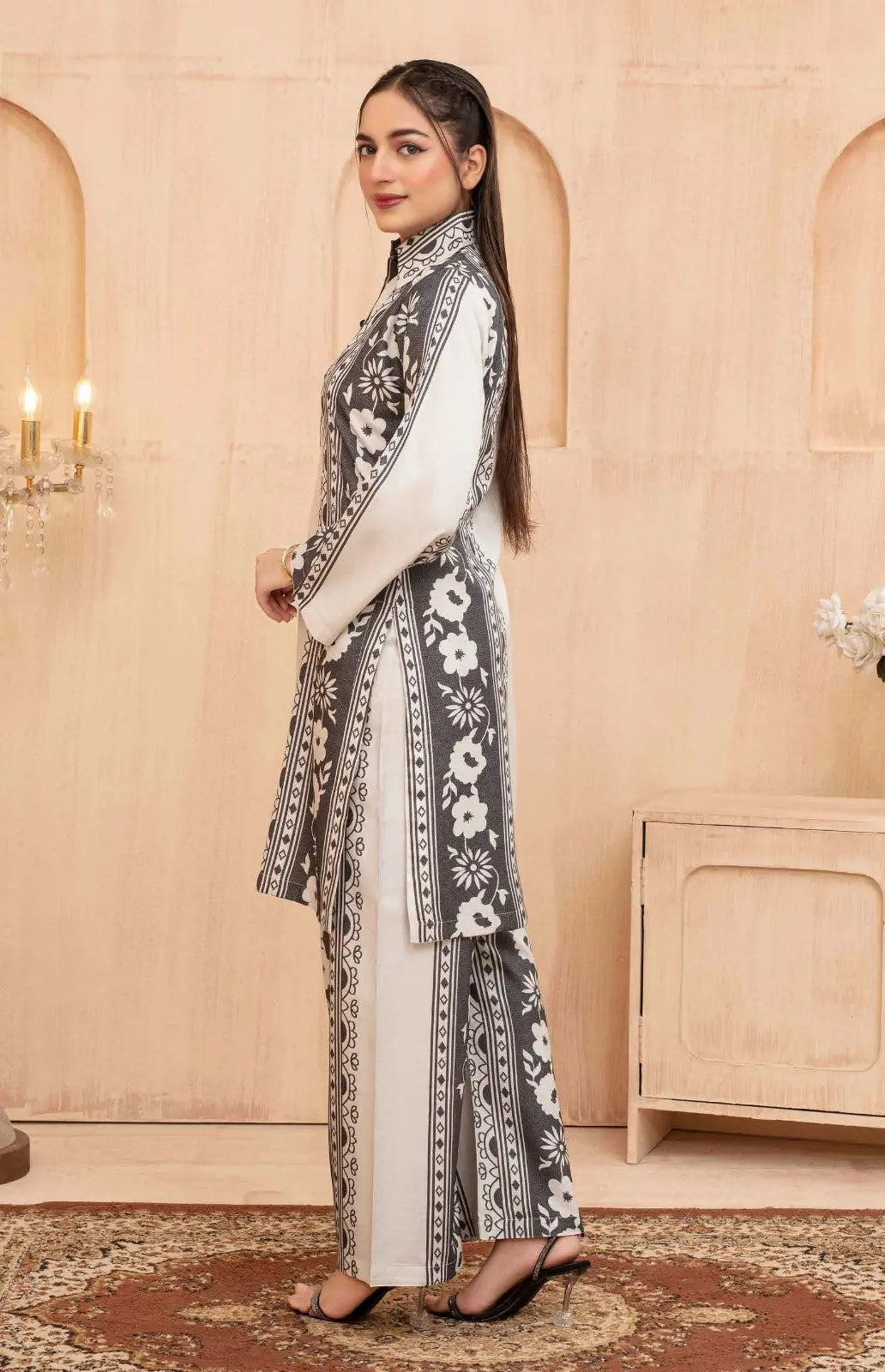 ASHYANA Vol 38 | Printed Dhanak Co ord 2pc Pakistani Readymade Womenswear  | ARS02 (3 Designs)