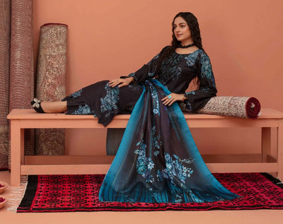 ASHYANA Vol 39 | Embroidered Dhanak 3pc Pakistani Readymade Womenswear  | ART01 (3 Designs)