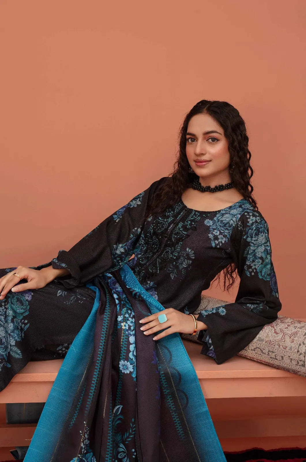 ASHYANA Vol 39 | Embroidered Dhanak 3pc Pakistani Readymade Womenswear  | ART01 (3 Designs)