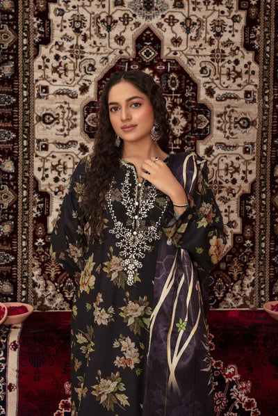 ASHYANA Vol 39 | Embroidered Dhanak 3pc Pakistani Readymade Womenswear  | ART02 (3 Designs) Ashyana