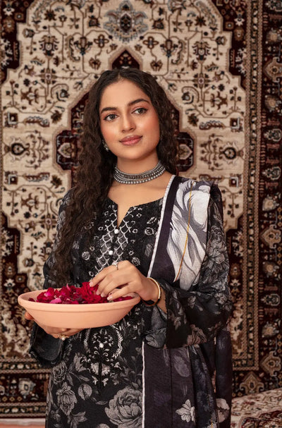 ASHYANA Vol 39 | Embroidered Dhanak 3pc Pakistani Readymade Womenswear  | ART02 (3 Designs) Ashyana