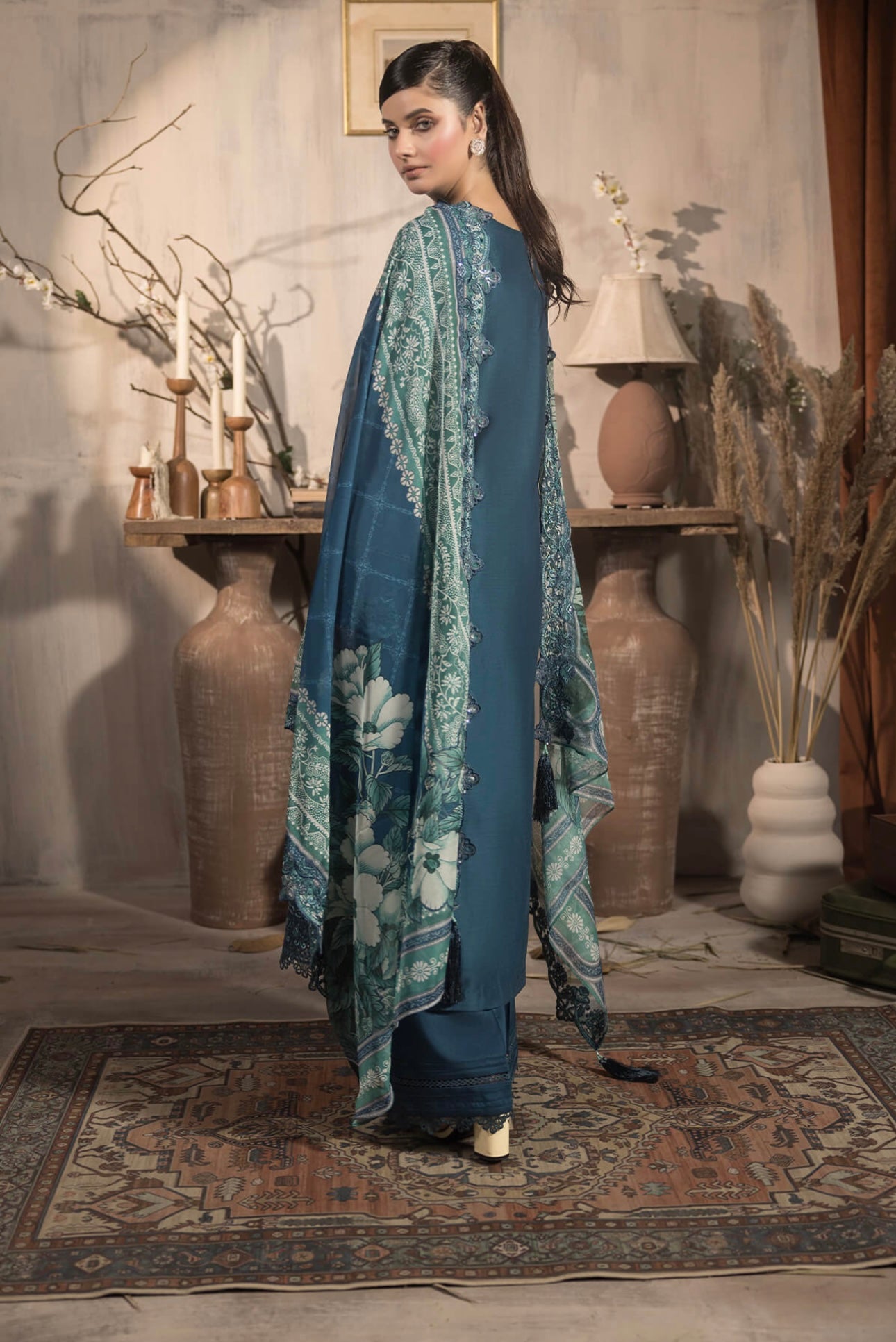 IMROZIA ‘Sehar’ | Embroidered Viscose Readymade | IP-76