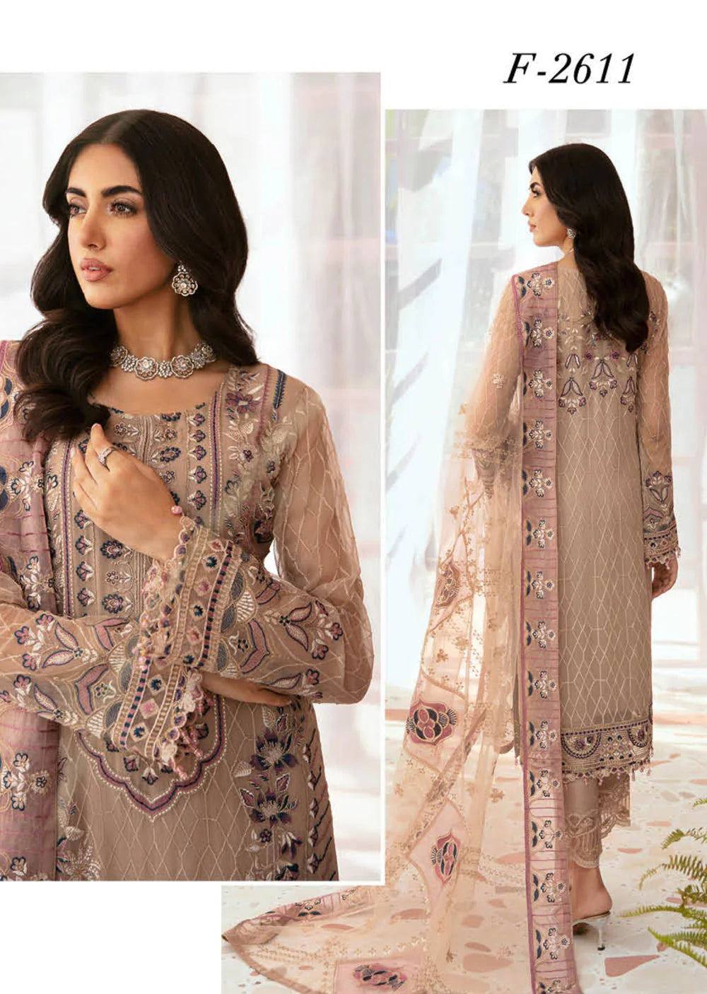 RAMSHA | Chiffon Vol 26 Readymade | F2611