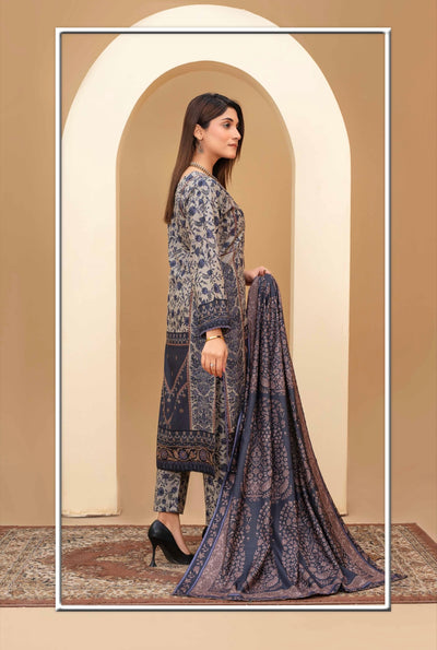 ASHYANA ‘Vol 20’ | Embroidered Dhanak 3pc Readymade  | ARC06