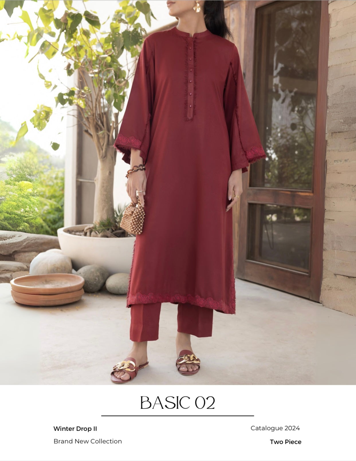 Casuallite ‘Linen Basics Vol 2’ | Dhanak 2pc Readymade | HT255