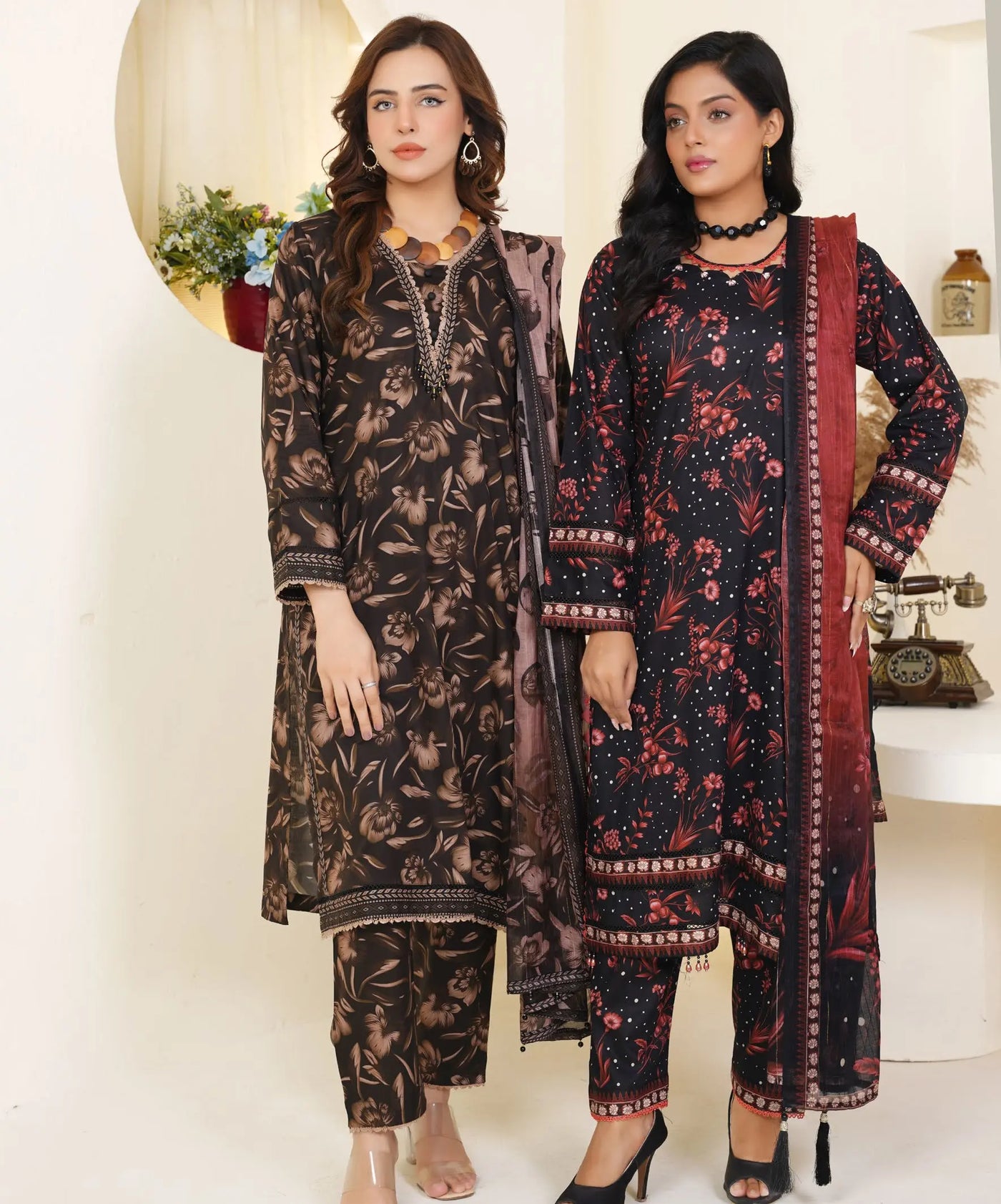 Sitarah Styles 'Vol 12' | Embroidered Lawn 3pc Pakistani Readymade | IN367 SITARAH