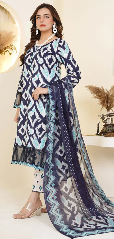 Sitarah Styles 'Vol 12' | Embroidered Lawn 3pc Pakistani Readymade | IN368 SITARAH