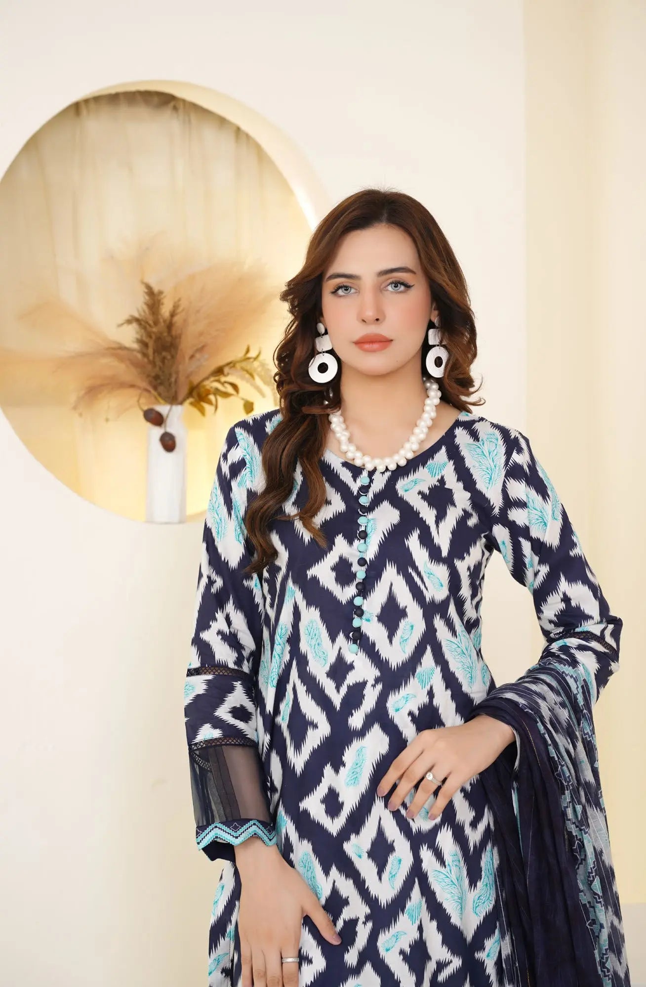 Sitarah Styles 'Vol 12' | Embroidered Lawn 3pc Pakistani Readymade | IN368 SITARAH