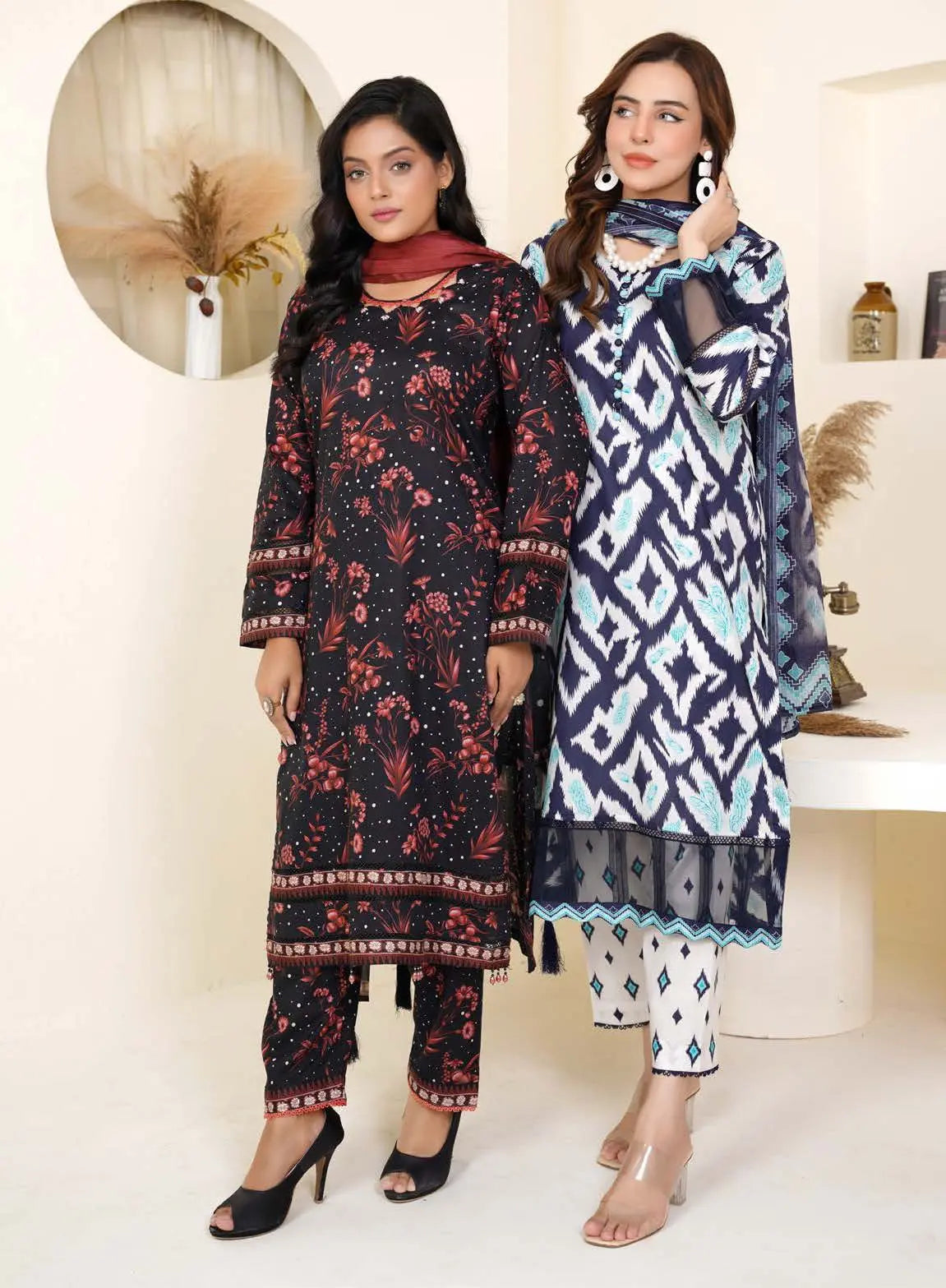 Sitarah Styles 'Vol 12' | Embroidered Lawn 3pc Pakistani Readymade | IN368 SITARAH