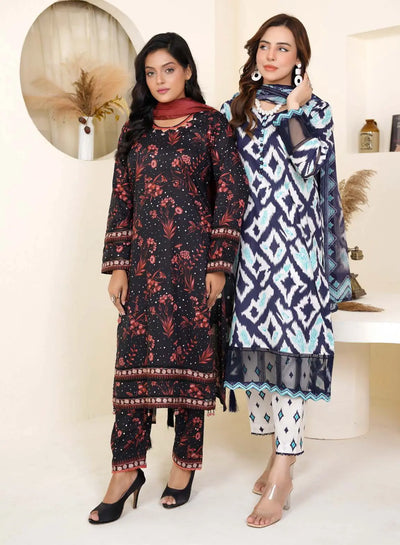 Sitarah Styles 'Vol 12' | Embroidered Lawn 3pc Pakistani Readymade | IN368 SITARAH
