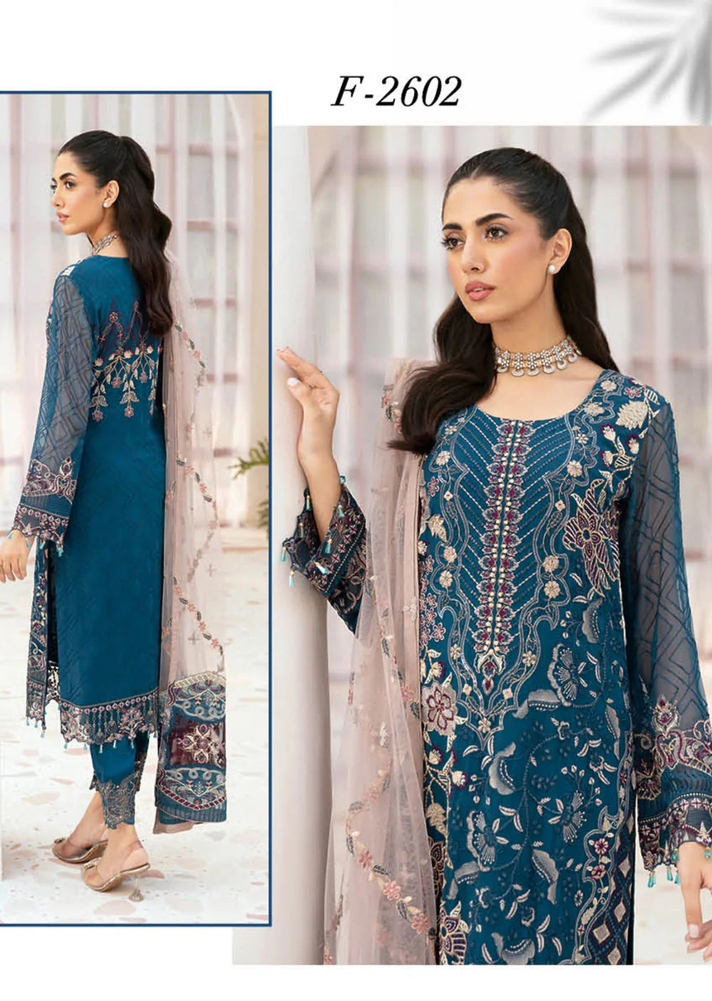 RAMSHA | Chiffon Vol 26 Readymade | F2602