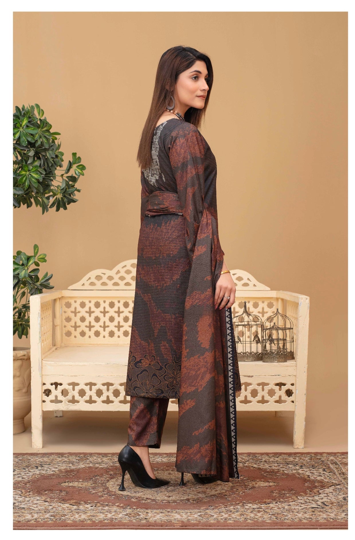 ASHYANA ‘Vol 20’ | Embroidered Dhanak 3pc Readymade  | ARC04