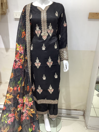 S Creations | Embroidered Readymade 3Pc | SC096