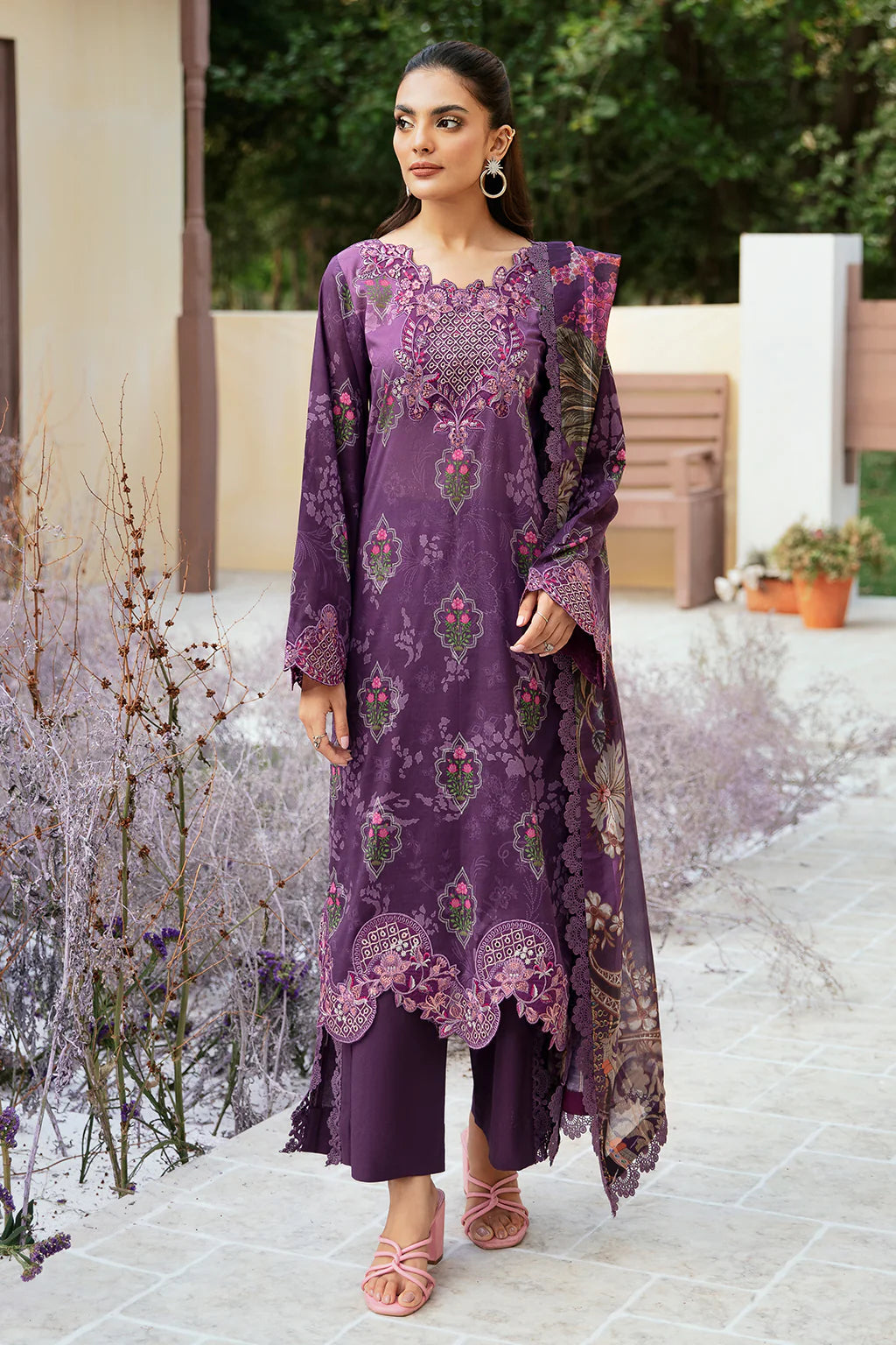 RAMSHA ‘Rangrez’  | Embroidered Lawn Readymade | N506