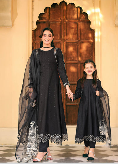 SIMRANS ‘Eid Edition’ | Embroidered Lawn Mother & Daughter Readymade | SM574