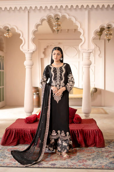 RANIYA.H ‘Mehfil-e-Naghma’ | Embroidered Chiffon Readymade | RHV-01