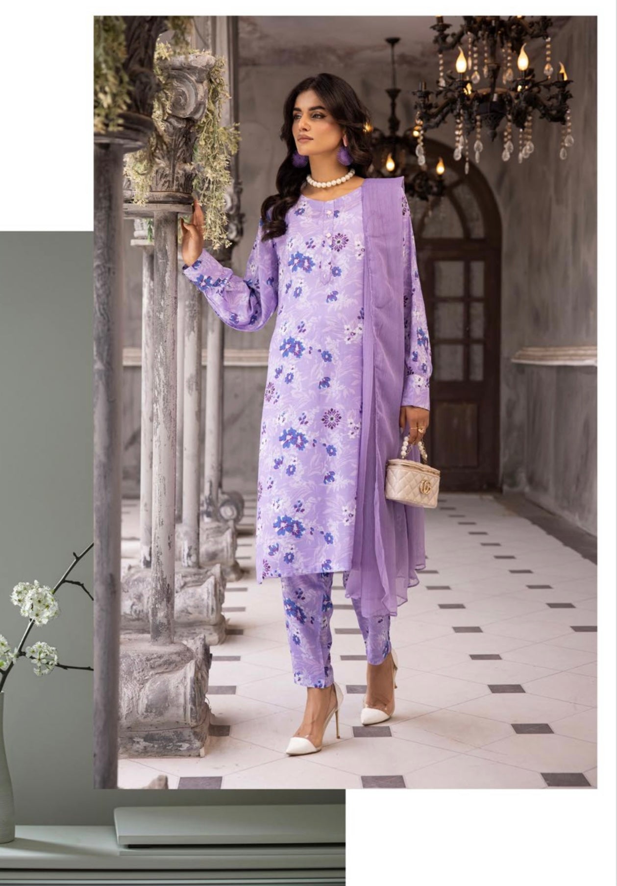 SIMRANS ‘S Prints’ | Lawn Prints 3pc Readymade | SM604