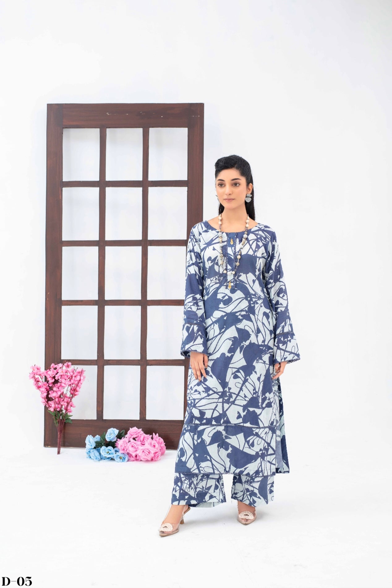 ASHYANA ‘Vol 14 Co Ord Western Prints’ | Printed Linen 2pc Readymade  | ARX05