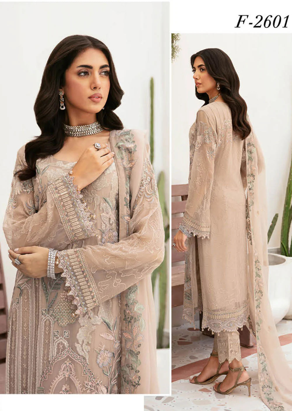 RAMSHA | Chiffon Vol 26 Readymade | F2601