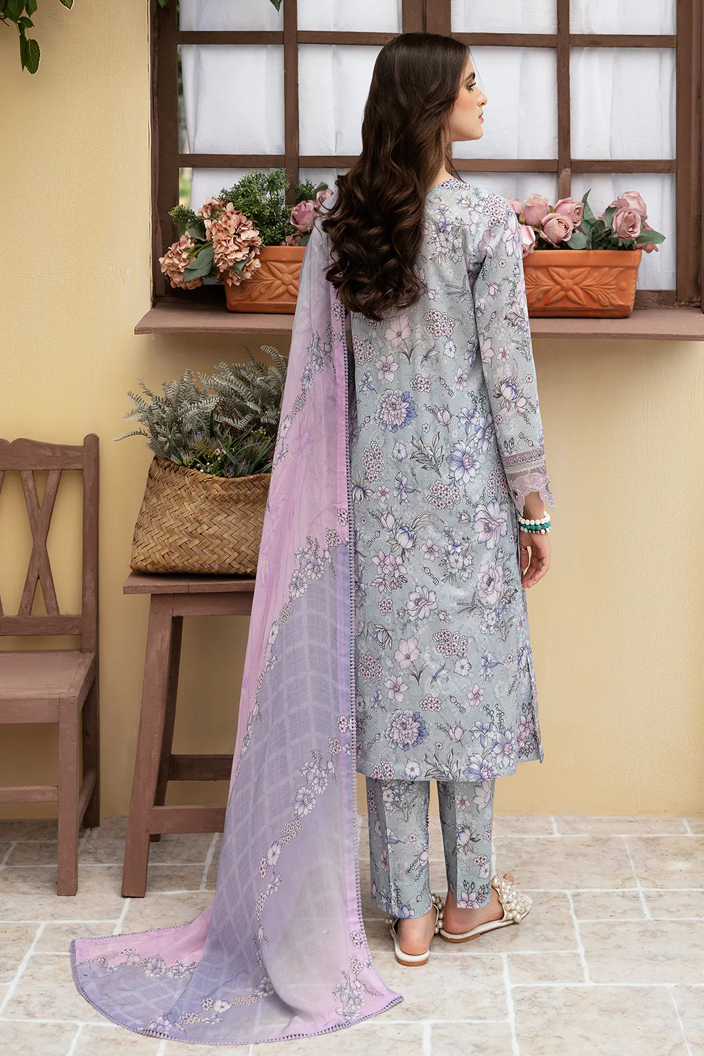 RAMSHA ‘Rangrez’  | Embroidered Lawn Readymade | N508