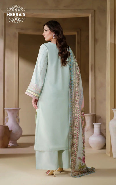 HEERAS | Luxury Embroidered Viscose Readymade Traditional Womenswear | HSS032 Heeras