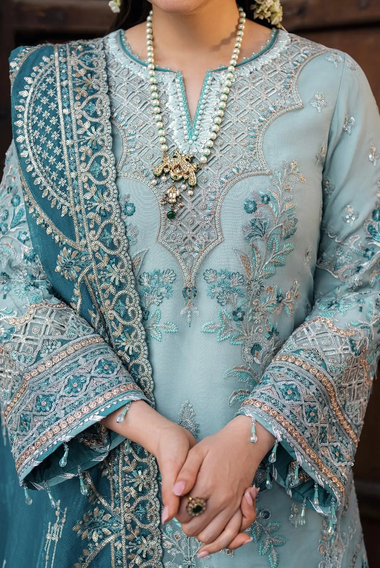 IMROZIA PREMIUM ‘Baad-e-Saba’ | Embroidered Formal Readymade ...