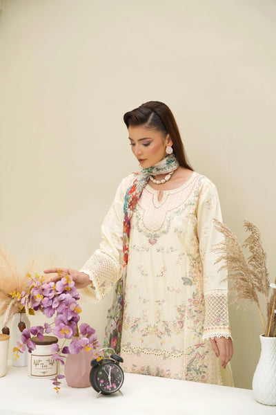 Inspired | Embroidered Cotton Readymade Womenswear Formal Traditional | SC193