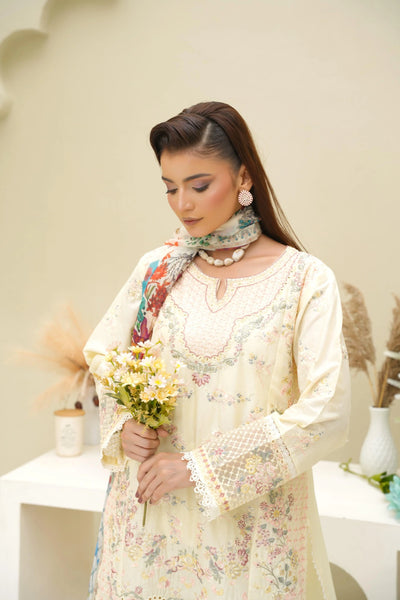 Inspired | Embroidered Cotton Readymade Womenswear Formal Traditional | SC193