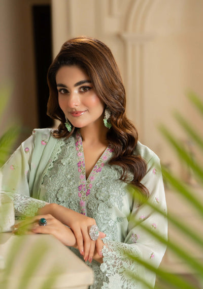 KARMA ‘Roohi’ | Embroidered Chiffon Pakistani Readymade Traditional Wonensweae | F-464 Karma