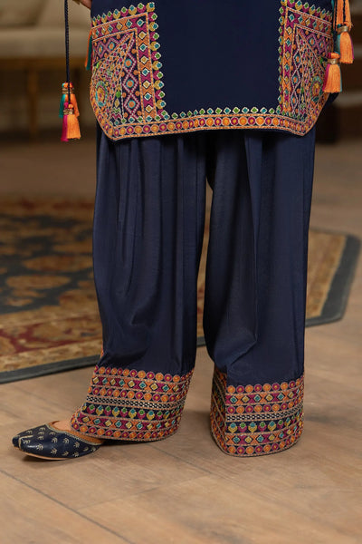 KARMA ‘Roohi’ | Embroidered Chiffon Pakistani Readymade Traditional Wonensweae | F-465