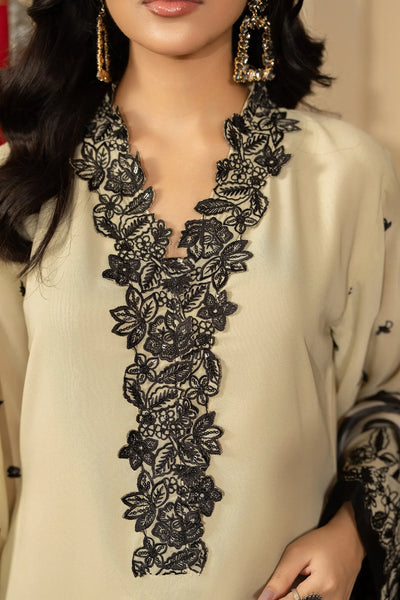 KARMA ‘Roohi’ | Embroidered Chiffon Pakistani Readymade Traditional Wonensweae | F-469