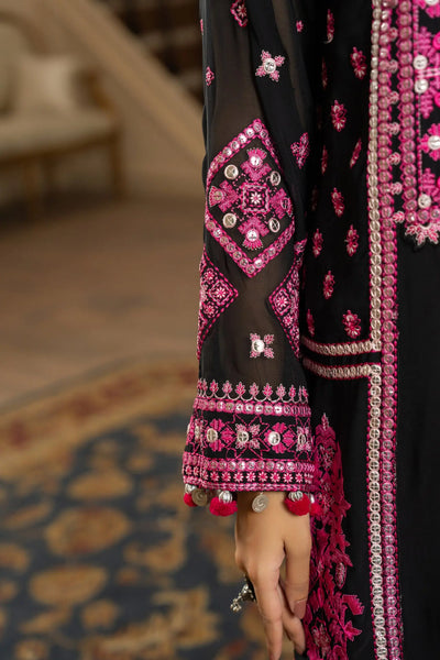 KARMA ‘Roohi’ | Embroidered Chiffon Pakistani Readymade Traditional Wonensweae | F-470