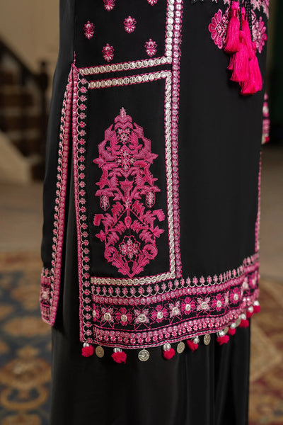 KARMA ‘Roohi’ | Embroidered Chiffon Pakistani Readymade Traditional Wonensweae | F-470