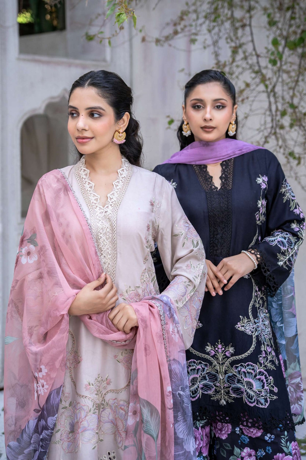Dem Rangz RANGZ 'Ethnic' | Embroidered Linen Printed Shalwar Eid Pakistani ...