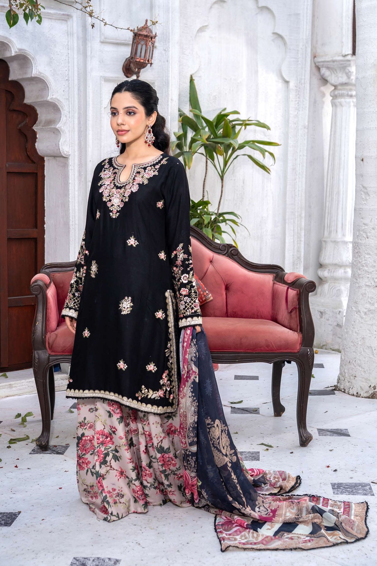Dem Rangz RANGZ 'Ethnic' | Embroidered Linen Printed Shalwar Eid Pakistani ...