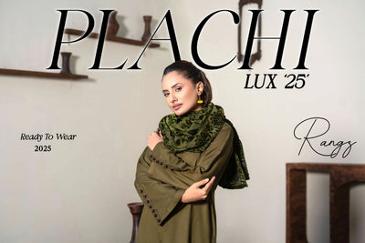 RANGZ 'Palachi Lux' | Dhanak Palachi Shawl 3pc Pakistani Readymade Womenswear Traditional | RGZ110 (6 Colours) RANGZ