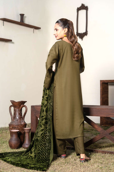 RANGZ 'Palachi Lux' | Dhanak Palachi Shawl 3pc Pakistani Readymade Womenswear Traditional | RGZ110 (6 Colours)