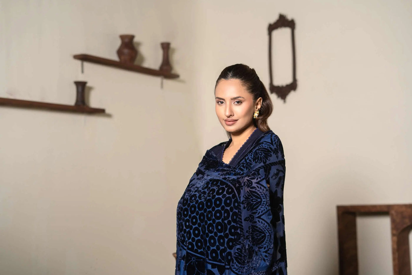 RANGZ 'Palachi Lux' | Dhanak Palachi Shawl 3pc Pakistani Readymade Womenswear Traditional | RGZ110 (6 Colours)