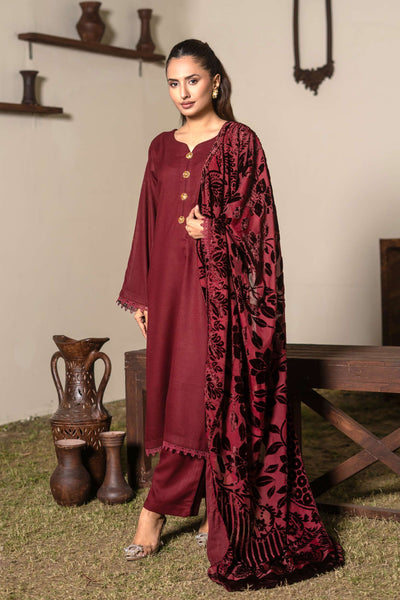 RANGZ 'Palachi Lux' | Dhanak Palachi Shawl 3pc Pakistani Readymade Womenswear Traditional | RGZ110 (6 Colours) RANGZ