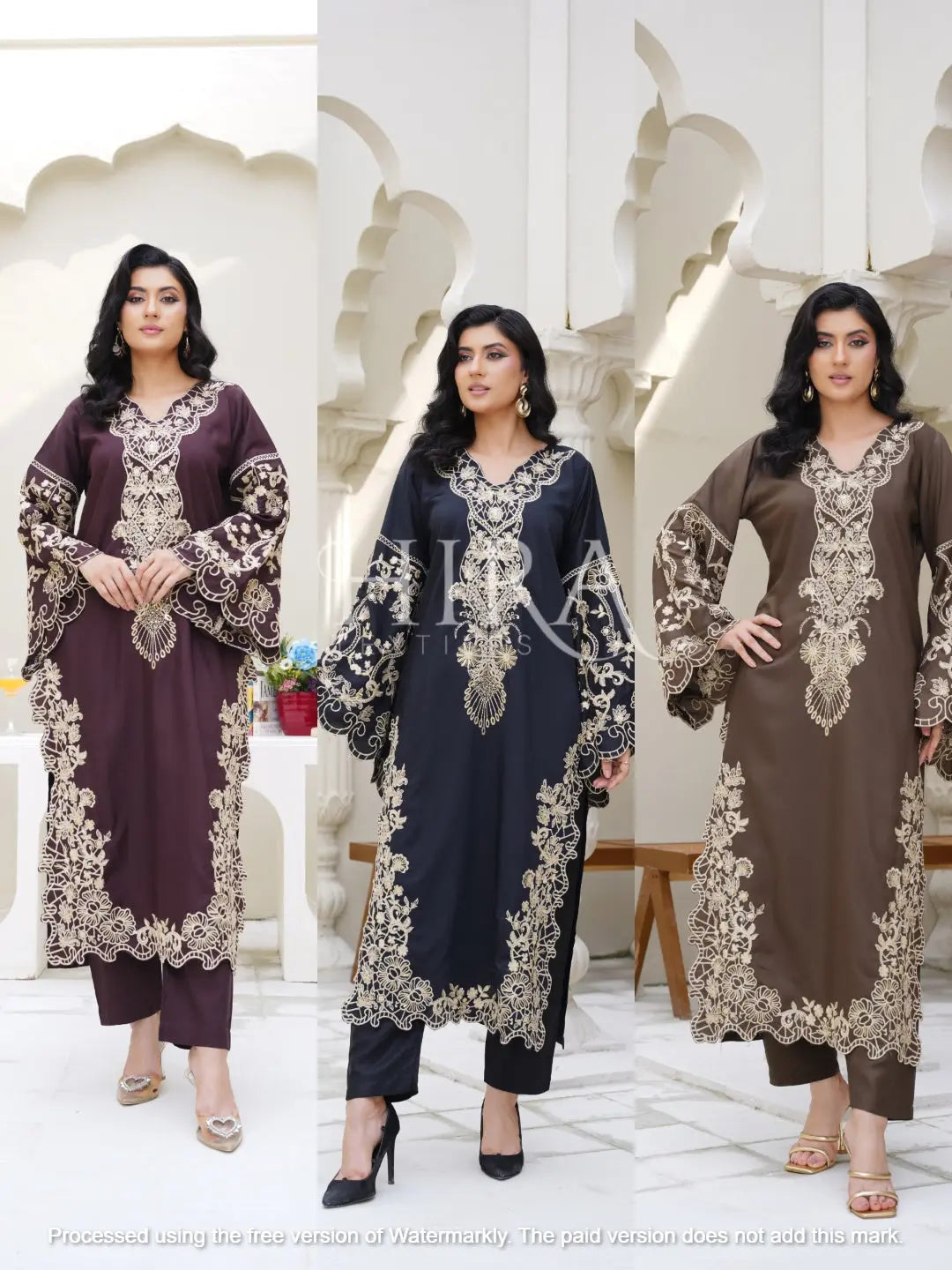 S Creations | Embroidered Viscose 2pc Readymade Womenswear Traditional | SC191 (3 Colours) S Creations