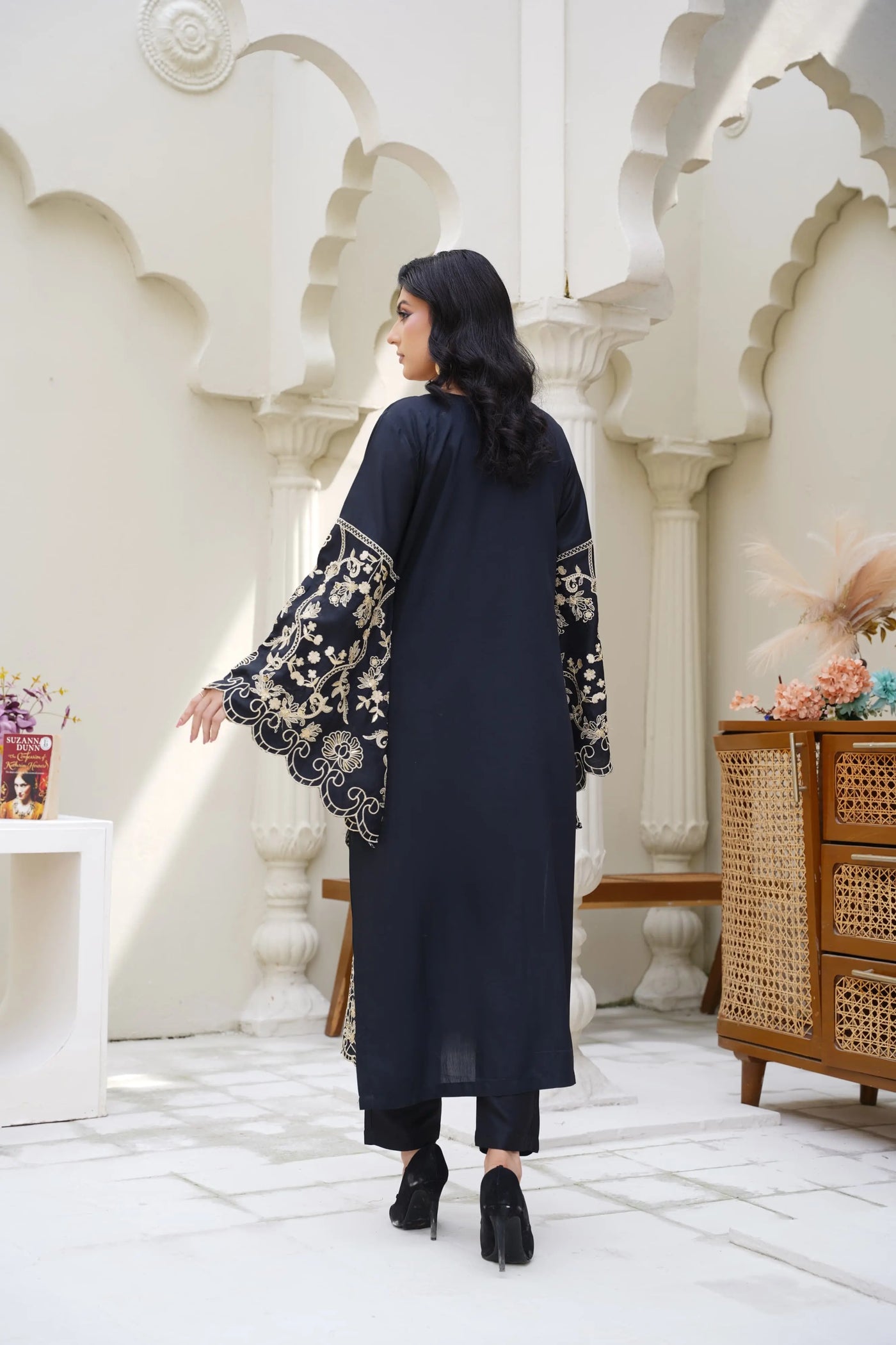 S Creations | Embroidered Viscose 2pc Readymade Womenswear Traditional | SC191 (3 Colours) S Creations