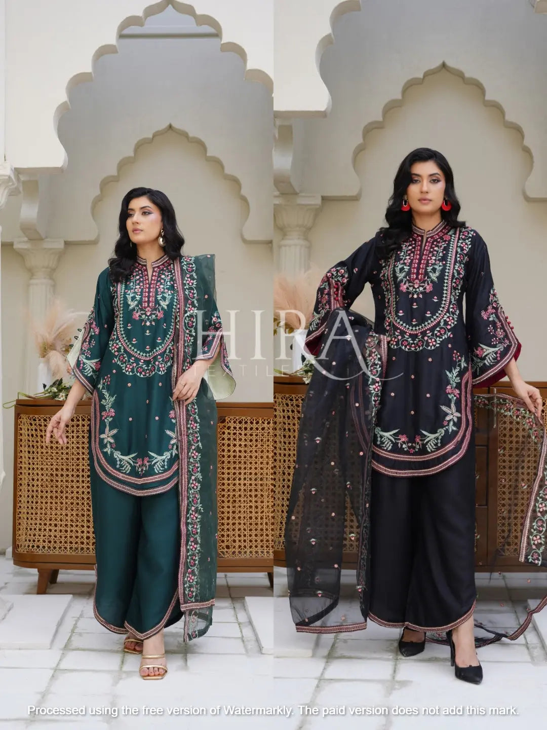 S Creations | Embroidered Viscose 3pc Readymade Womenswear Traditional | SC192 (2 Colours) S Creations