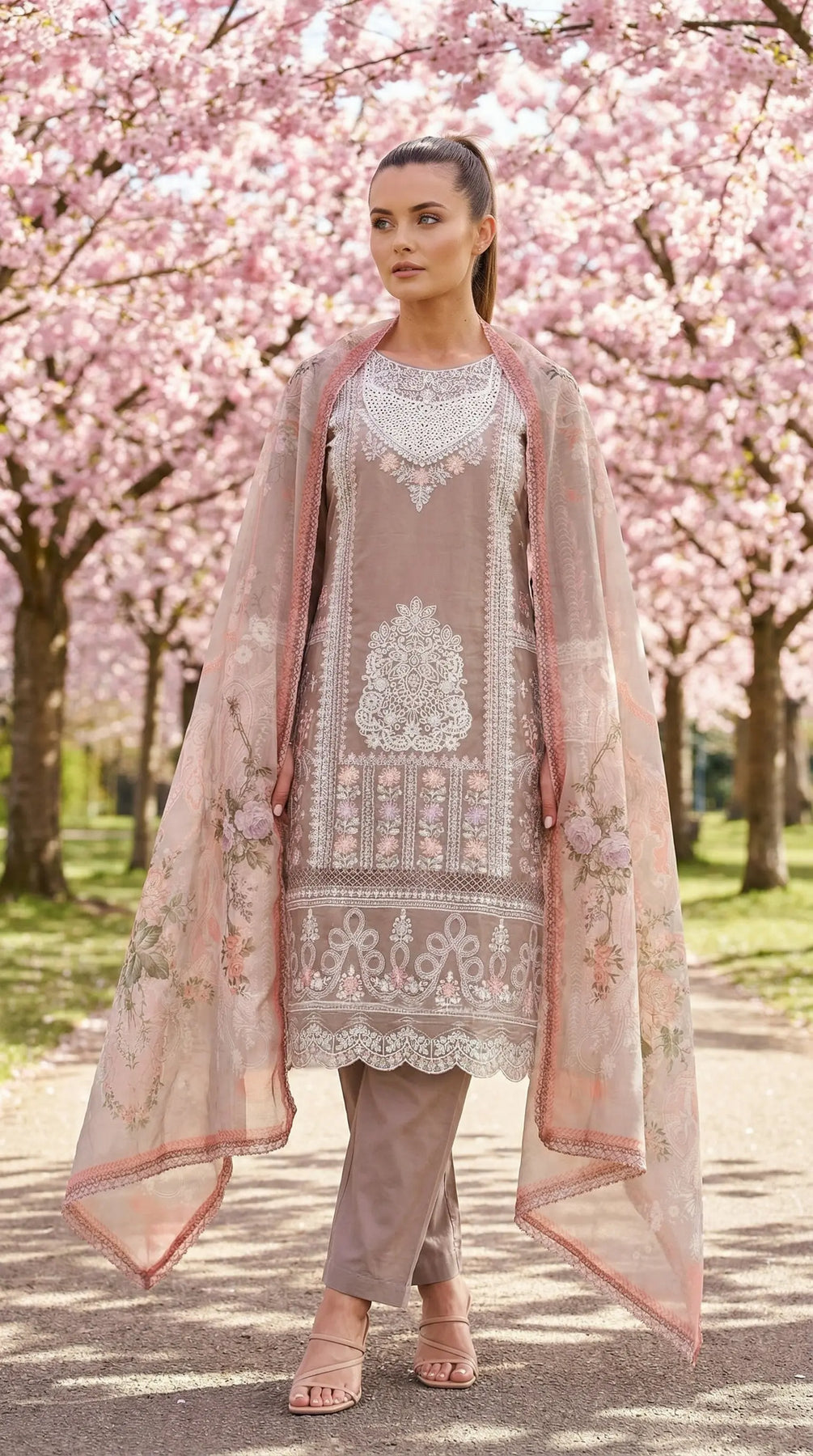 Pakistan Mithe Jan SIMRANS | Embroidered Chikankari Eid Pakistani Mother & Daughter – HIRA ...