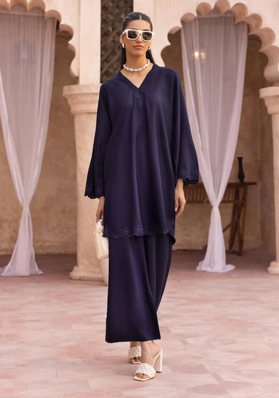 SIMRANS 'Alia' | Dhanak Cutwork Co Ords 2pc Pakistani Readymade Womenswear | SM930 (4 Colours)