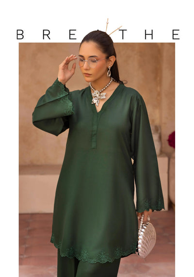 SIMRANS 'Alia' | Dhanak Cutwork Co Ords 2pc Pakistani Readymade Womenswear | SM930 (4 Colours)