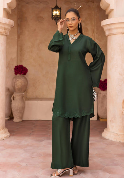 SIMRANS 'Alia' | Dhanak Cutwork Co Ords 2pc Pakistani Readymade Womenswear | SM930 (4 Colours)