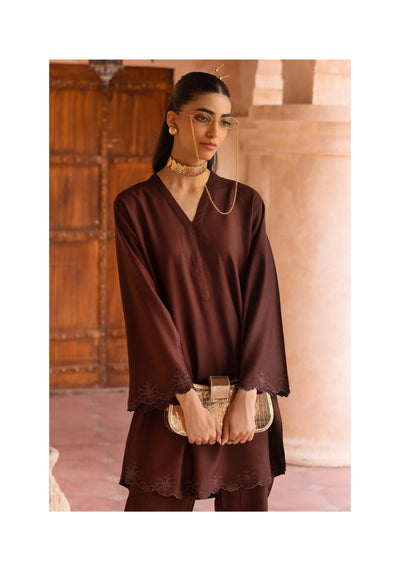 SIMRANS 'Alia' | Dhanak Cutwork Co Ords 2pc Pakistani Readymade Womenswear | SM930 (4 Colours)